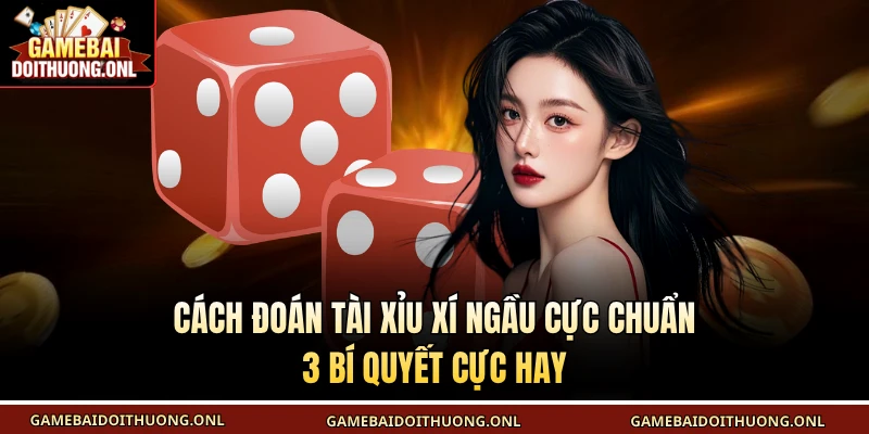 Cách đoán tài xỉu xí ngầu cực chuẩn
