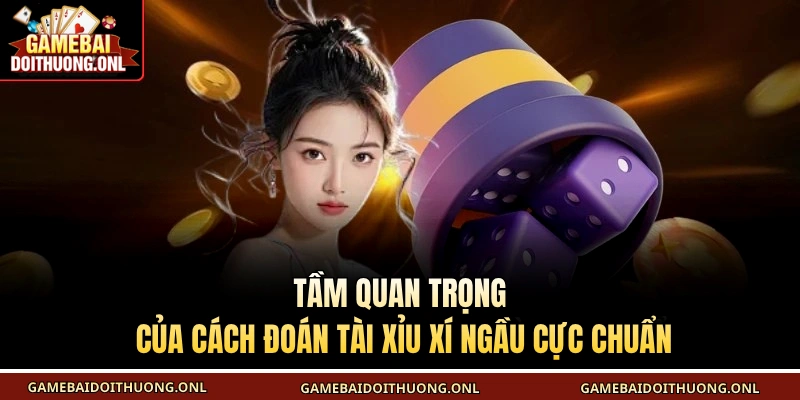 Tầm quan trọng của cách đoán tài xỉu xí ngầu cực chuẩn