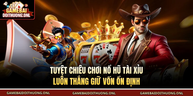 Tuyệt chiêu chơi nổ hũ tài xỉu luôn thắng giữ vốn ổn định